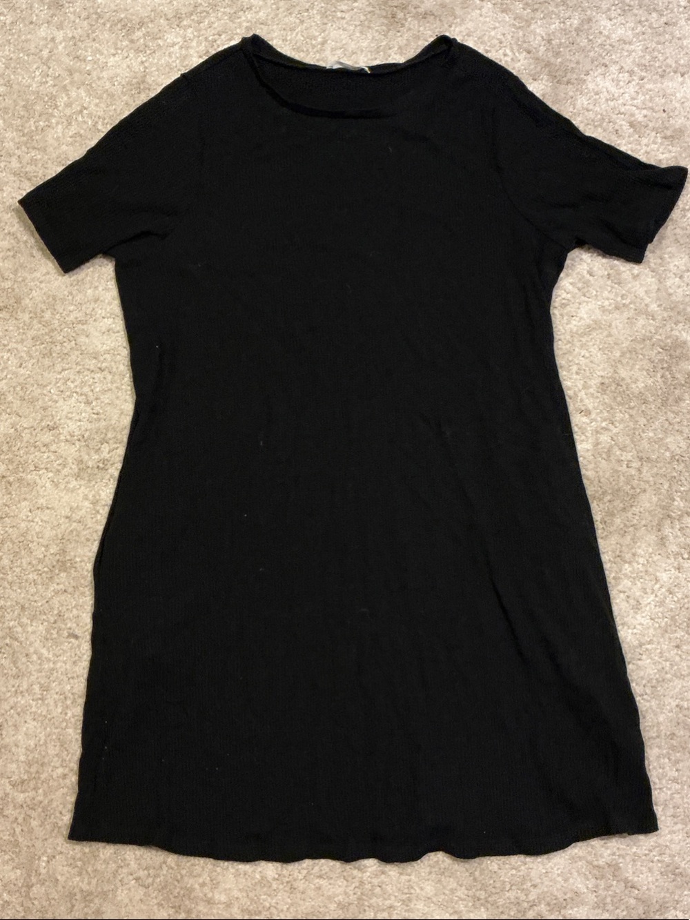 Reformation Jeans - Black Ribbed Dress